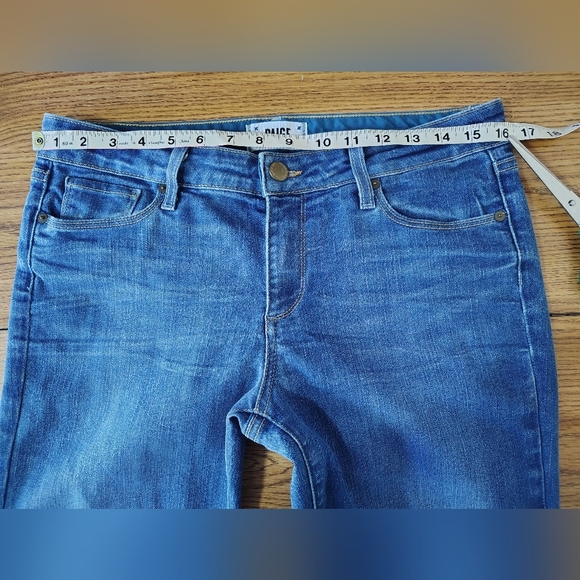 Paige women's Skyline ankle peg jeans, size 30, mid rise, skinny, cotton blend. - Picture 8 of 16